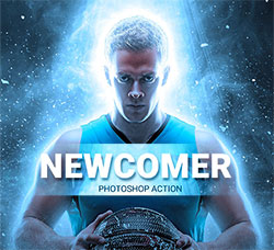 极品PS动作－王者雄风(含高清视频教程)：Newcomer Photoshop Action